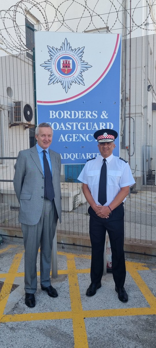 Convent_Gib's tweet photo. Yesterday, I had the opportunity to meet the officers and staff in the Borders and Coastguards Agency. A good opportunity to understand how they work on Border operations. https://t.co/WriKyjFBFU