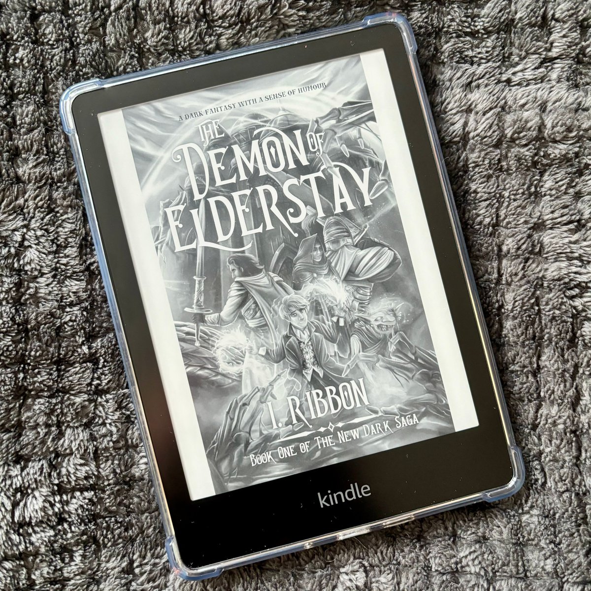 Over the moon to have received an ARC of The Demon of Elderstay by I. Ribbon! Can't wait to dig into this one! #FantasyBook