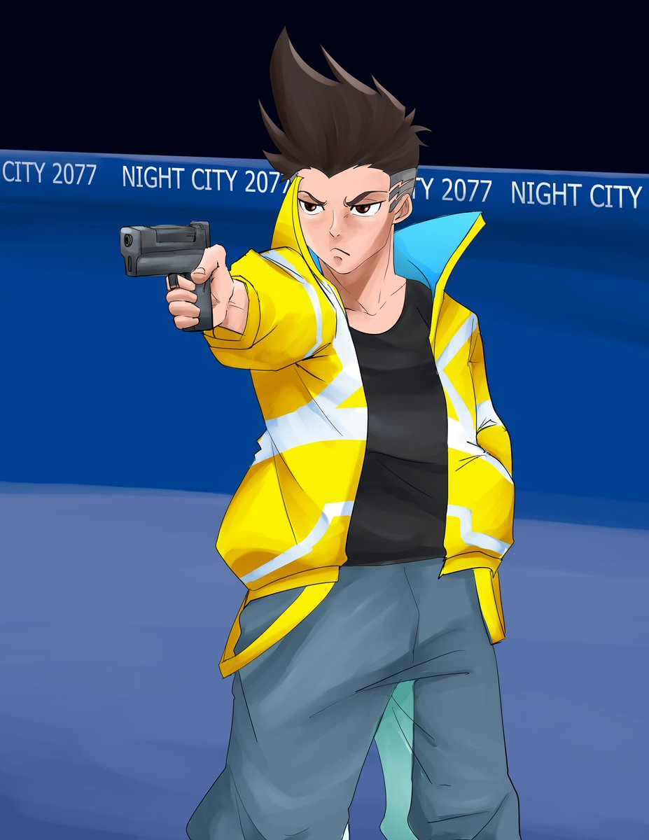 TangTatsumi's tweet photo. Olympic 2077

#Olympics  #CyberpunkEdgerunners https://t.co/rabrTOdMNP