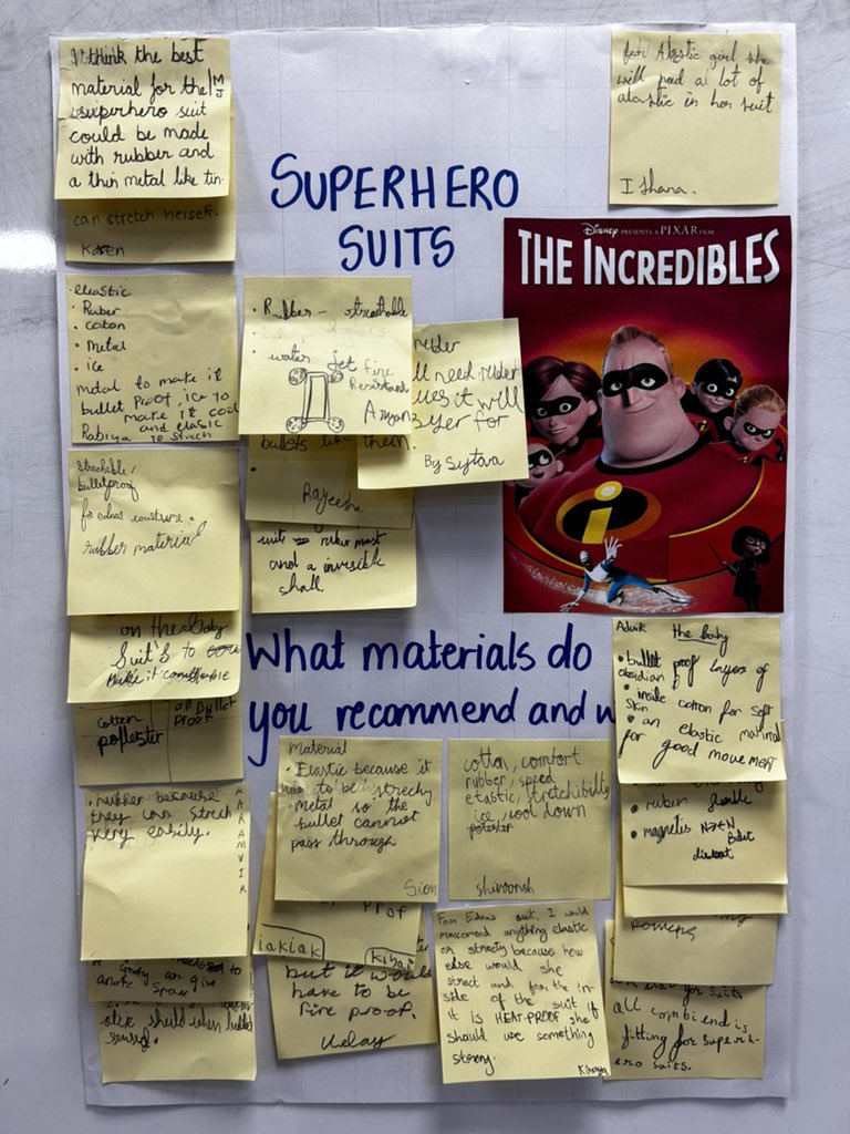 Yamini_2401's tweet photo. Scientists of #Year5 started the year by retrieving &amp; exploring the properties of different materials. They also conducted an investigation to suggest alternate materials for various objects!

@TBS_Delhi https://t.co/Jgd6VeFoVZ