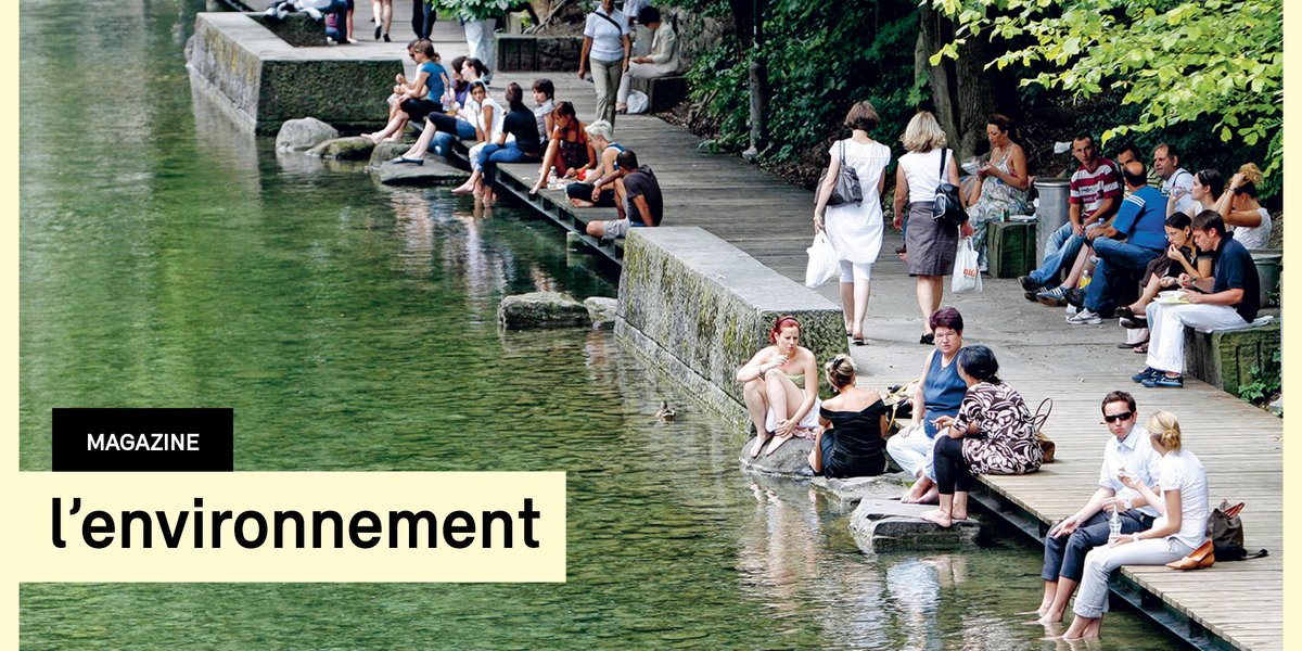 Bien planifiés et aménagés, les espaces verts atténuent les nuisances sonores. À #Zurich, l’urbaniste Trond Maag et la psychologue de l’environnement Nicole Bauer expliquent les conditions nécessaires pour créer des lieux urbains apaisants.👉bafu.admin.ch/magazine2024-2…

#VillesVertes