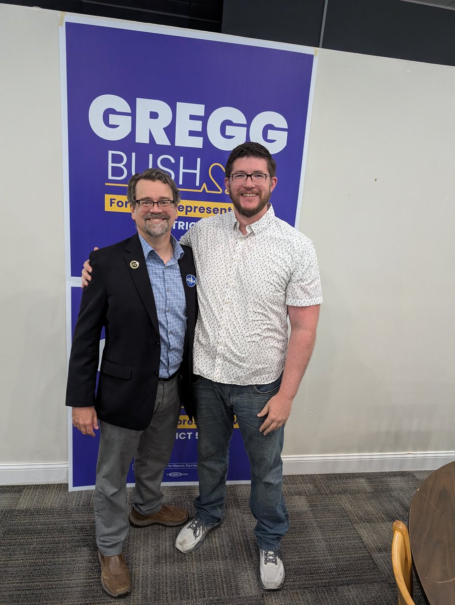 Congratulations to <a href="/Gregg4HD50/">Gregg Bush</a> on your primary victory last night. It feels good to know that HD 50 will be represented by someone with your compassion, courage, and competence #mogov