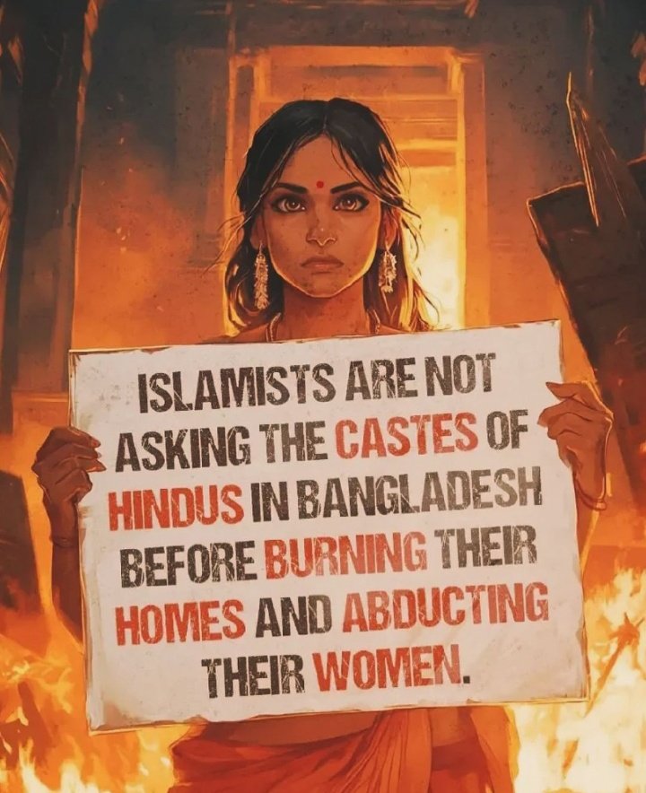 Mrsinha's tweet photo. Let's focus on Hindus of #Bangladesh now.... Don't let the ecosystem divert your attention... Raise your voices for Hindus... 
#AllEyesOnBangladeshiHindus https://t.co/RMprbpcAxm
