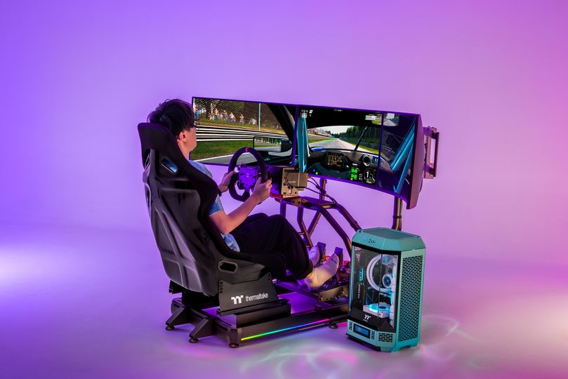 ThermaltakeInc's tweet photo. The GR500 Racing Simulator Cockpit brings the race track to the space of your choice. Pair it with the V32-CQ Curve Gaming Monitor and The Tower 300 for the optimal immersive experience.
🏎️Check out GR500: https://t.co/5WwJO6agx5
#Thermaltake #GR500 #TheTower300 https://t.co/iq2A2VgsJd