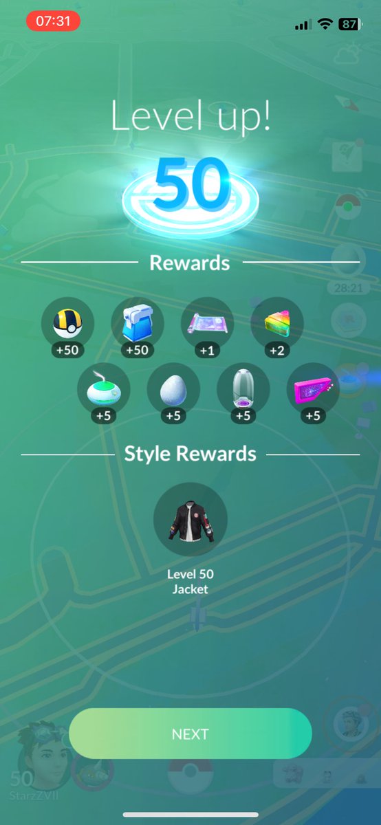 AStarzzgaming's tweet image. It finally happened! Playing since the 9th July 2016 (big break from 2018-2022) but I finally hit level 50!!!!! #PokemonGO #Level50
