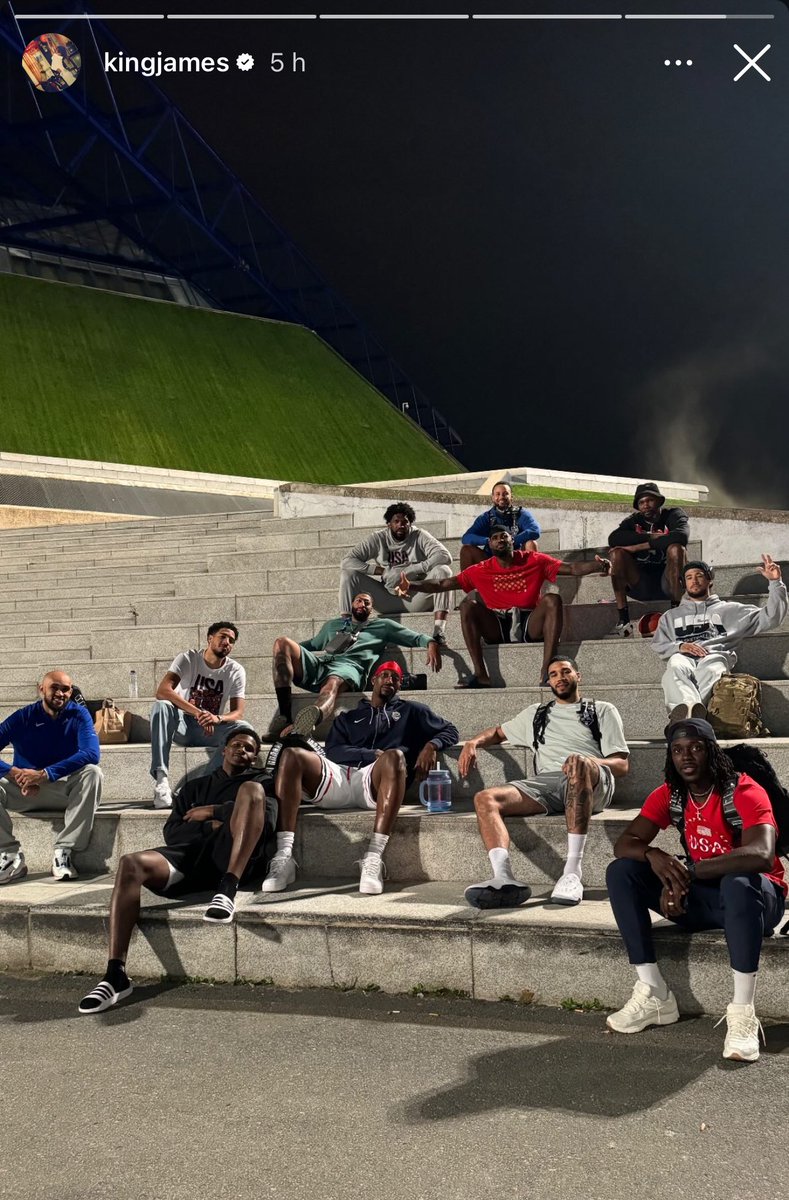 Tremendo fotón 🇺🇸🏀