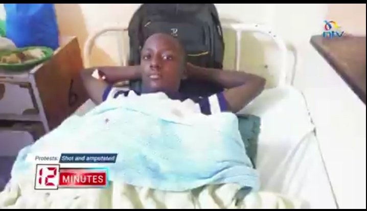Dear Kenyans,

I am Chiira, Jestus Chiira,

I was shot by police on my way home from school

I am a harmless young man who was only carrying his school bag

If you have a sibling my age, don't let the same to happen to them

May justice be our shield and defender

#NaneNaneMarch