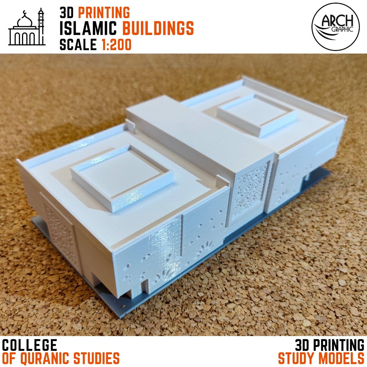 3d_archgraphic's tweet image. 🕌 3D Printing Islamic Buildings Scale 1:200 Study Models
#3dprinting #siteplan #studymodels by ARCH GRAPHIC 3D Printing in UAE
🔗 arch-graphic.com
#3dprintinginuae #architecturemodel #3dprint #uae #dubai #scale_1_200 #mydubai #abudhabi #sharjah #3Dmodel #architecture 🖨️🏗️