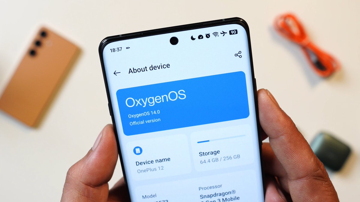 _techibee's tweet photo. 🧵 1. 🔍 Software Version
- The device runs an internal build of OxygenOS 14.1 based on the July 5, 2024 security patch.
- It's labeled as OxygenOS 14.0 in the about section, but we've confirmed it's the latest 14.1 build. #OnePlusUpdate #TechNews https://t.co/0mABGbUiHp