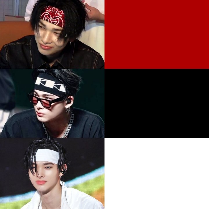 ni-ki x bandana ❤️🖤🤍 #NI_KI