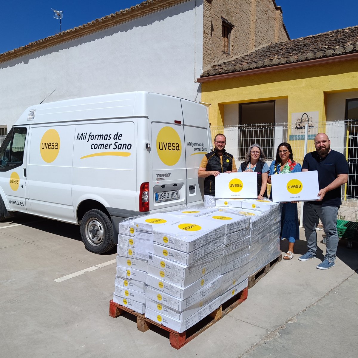 DONACIÓN CARRERA SOLIDARIA UVESA 🥰

Recientemente, hemos recibido una donación por parte de <a href="/Grupo_Uvesa/">Grupo Uvesa</a> gracias a los kms recorridos 🏃‍♀️🏃🏻🏃🏾‍♂️por emplead@s y sus familias en la IV Carrera Solidaria UVESA. 

+INFO en nuestro Facebook
facebook.com/share/p/EupiS5…

¡MUCHAS GRACIAS UVESA!