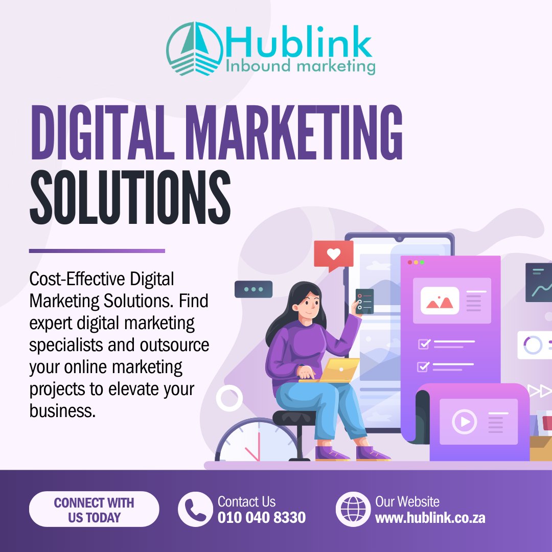 cham_training's tweet image. 💡 Discover cost-effective digital marketing solutions! 🌟 Elevate your business with expert help.
Visit: hublink.co.za or call 010 040 8330 🎨
#DigitalMarketing #BusinessGrowth #hublink