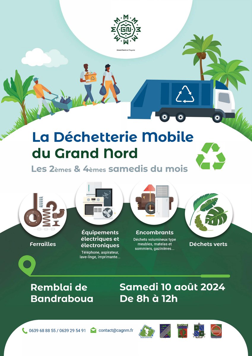 Grand Nord de Mayotte - CAGNM tweet media