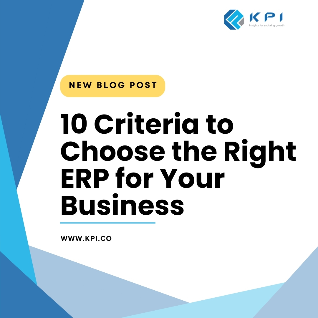 KPI_insights's tweet image. Seeking the ideal ERP solution or planning an upgrade? Explore our latest blog outlining the 10 essential criteria for selecting a cloud ERP system.🌐💼

kpi.co/blog/erp/10-cr…

#ERPSelection #BusinessGrowth #CustomerSatisfaction