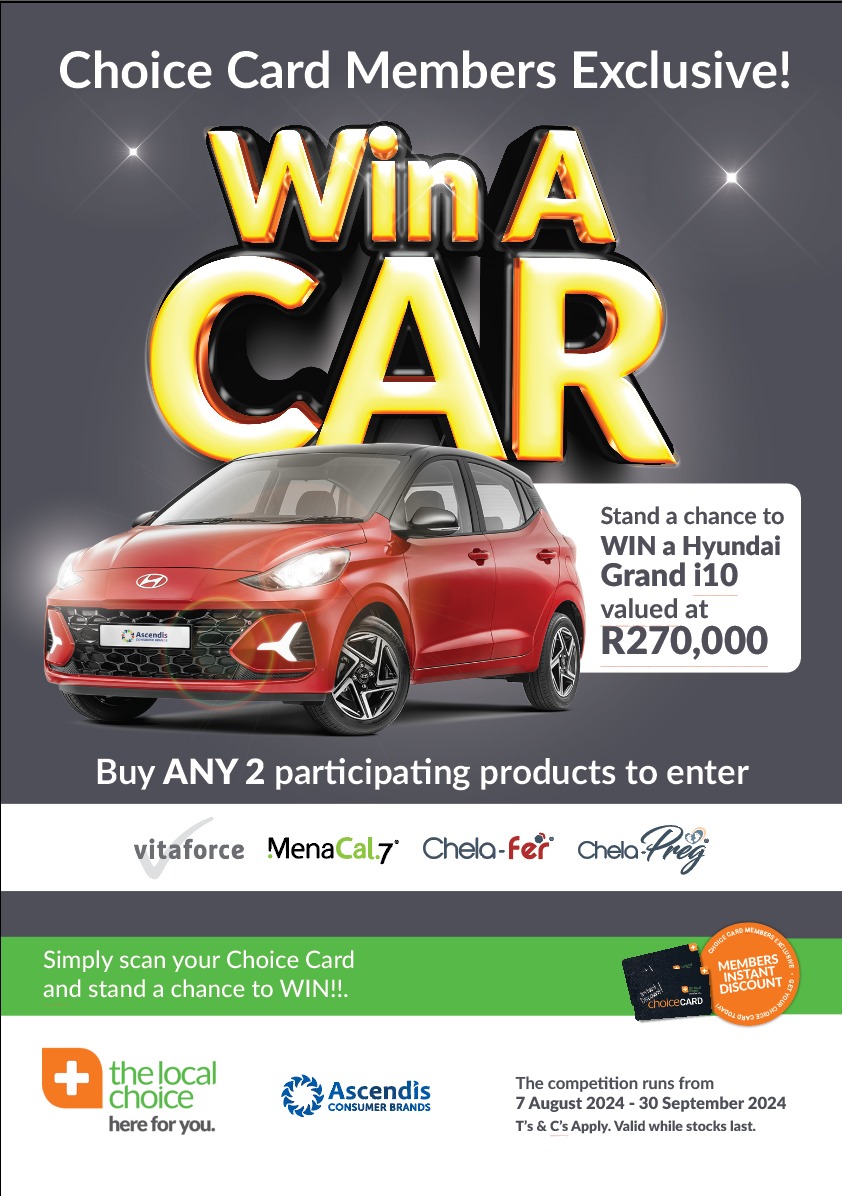 TheLocal_Choice's tweet photo. Do YOU want to be the lucky local to drive away with a Hyundai Grand i10? Simply buy any two participating products and swipe your choiceCARD to enter! 🤩

This competition runs until 30 September 2024 or while stocks last. Ts &amp; Cs apply.

#WinACar | #TheLocalChoice | #HereForYou https://t.co/z4pL0CnvwA