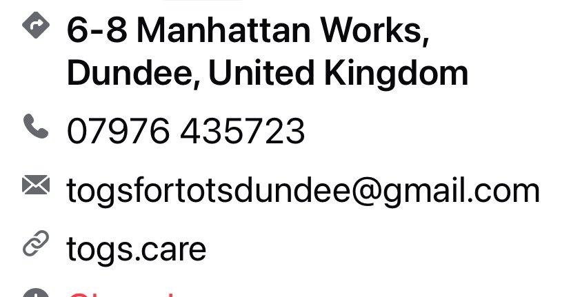 Free school uniforms available from Togs for tots at Manhattan works (next to showcase the street )