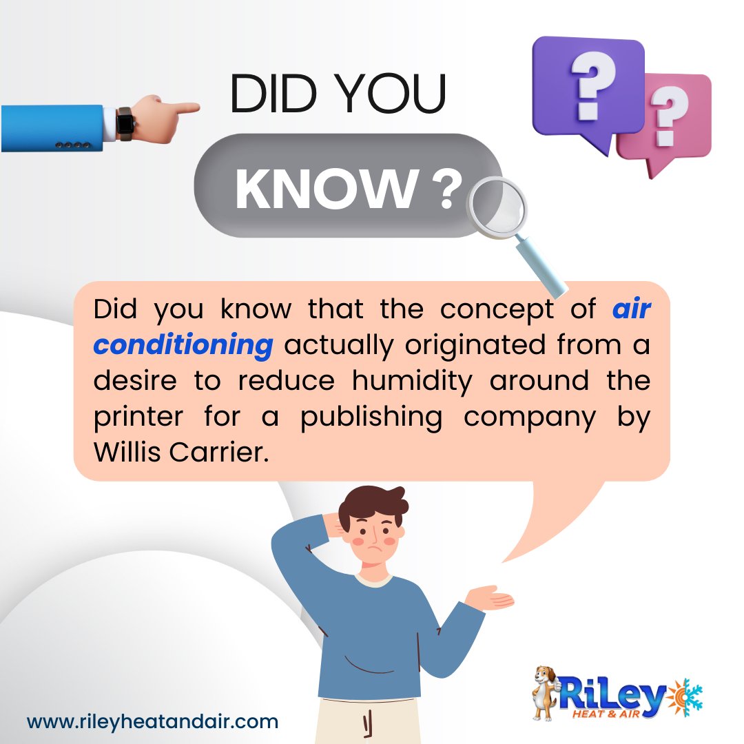 RileyHeatAir's tweet image. Did You Know?

rileyheatandair.com

#ACtips #EnergyEfficiency #HomeComfort #CoolingSavings #HVACservice #ThermostatTips #AirFilterMaintenance #ACefficiency #SaveEnergy #LowerCoolingCosts #IndoorClimate #HVACmaintenance #SummerSavings #HomeImprovement #CoolingSystem #funfacts