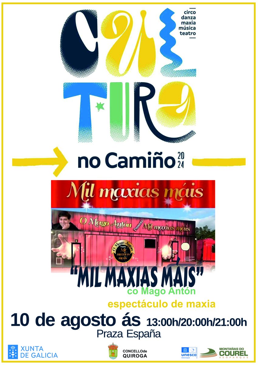 concelloquiroga's tweet image. #FestasVerán #Quiroga 2024.
Para os máis pequenos, dentro do programa #CulturaNoCamiño.