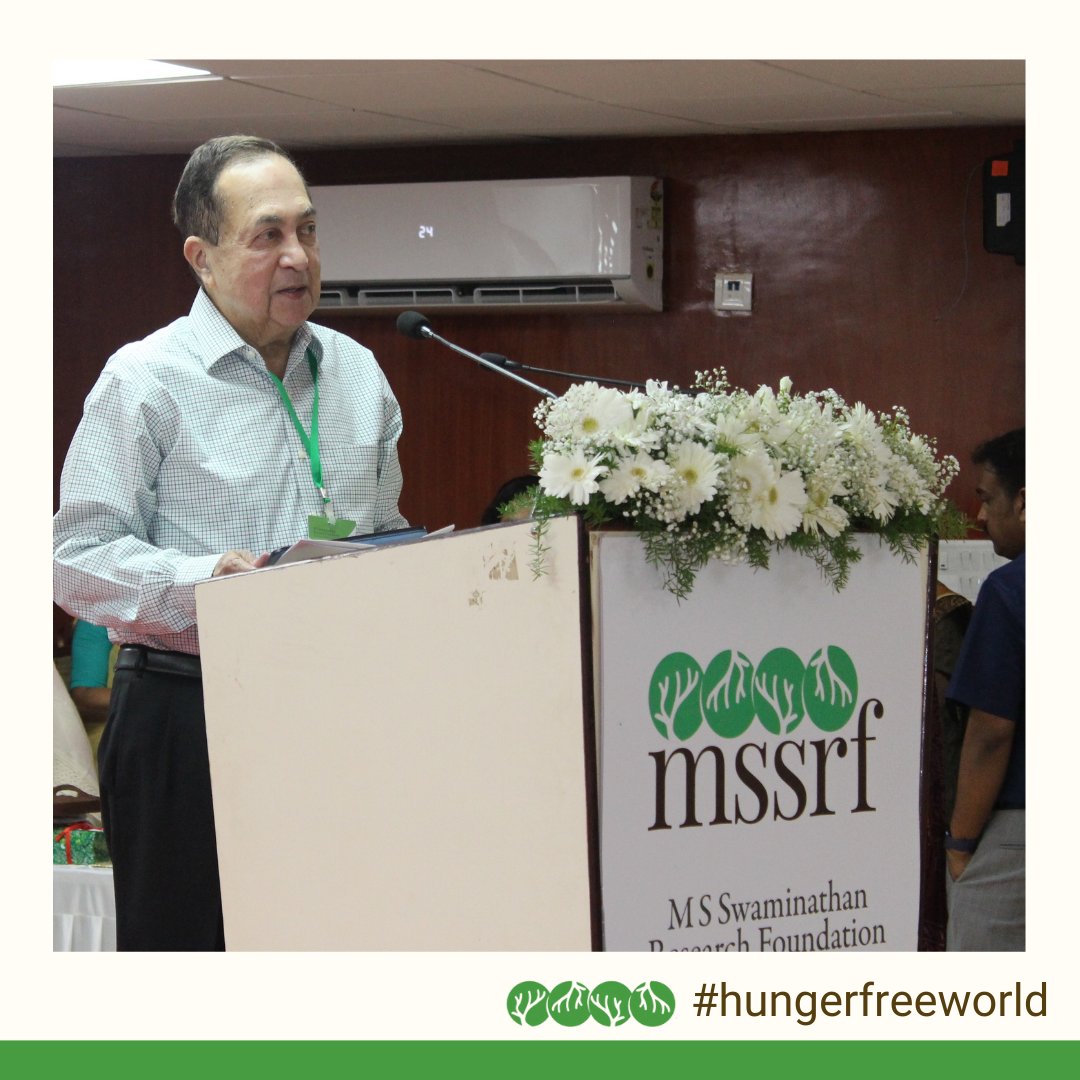 Tribute to MSS
Reminiscing his experience during the early days of Prof M S Swaminathan’s work, <a href="/nramind/">N. Ram</a>, Chairman Emeritus, #TheHindu, also an early trustee of MSSRF shares his admiration for MSS’ commitment to improving livelihoods of the farmers, fishers &amp; tribal communities