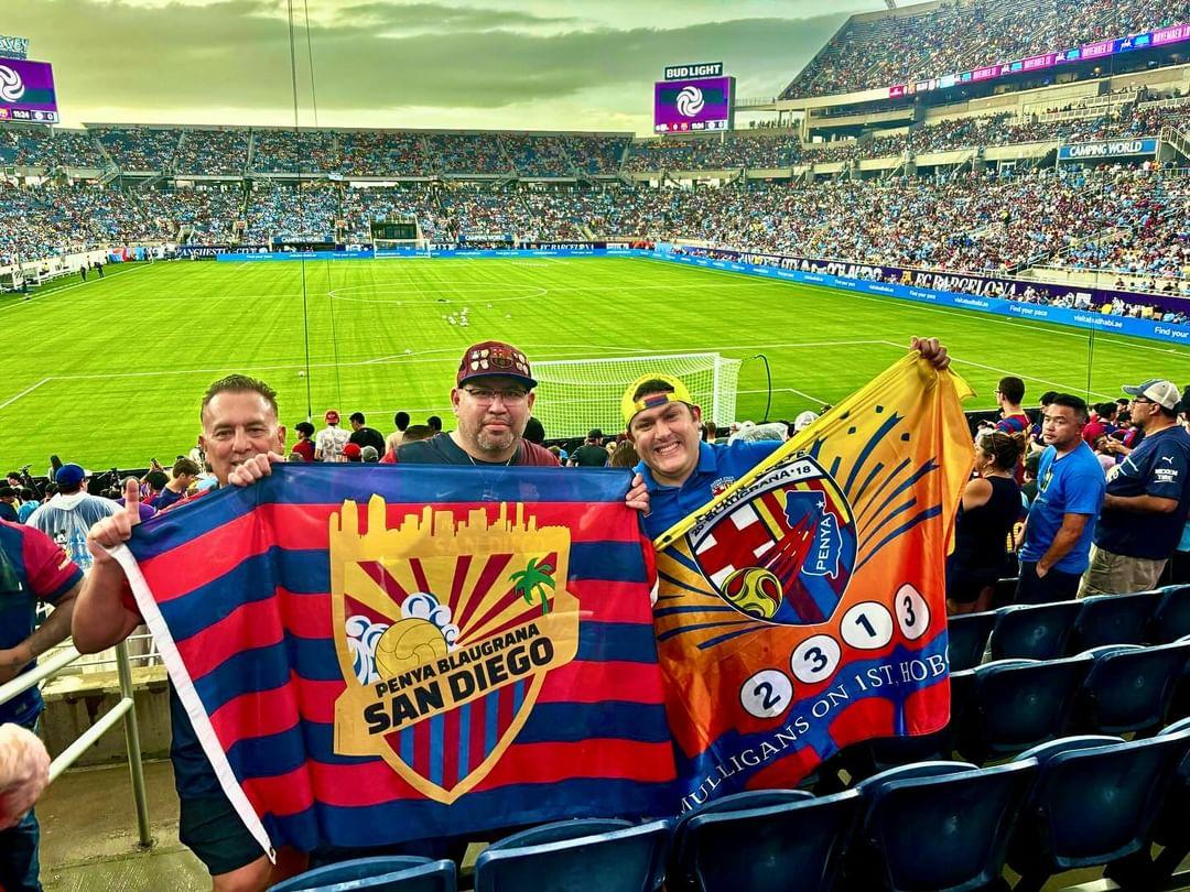FCBPenyes's tweet photo. 😊 It was a pleasure to catch up with you, US Penyes

🫶 Thank you for standing by our side during the Summer Tour

💙❤️ See you soon! https://t.co/kpkpSeW1GE
