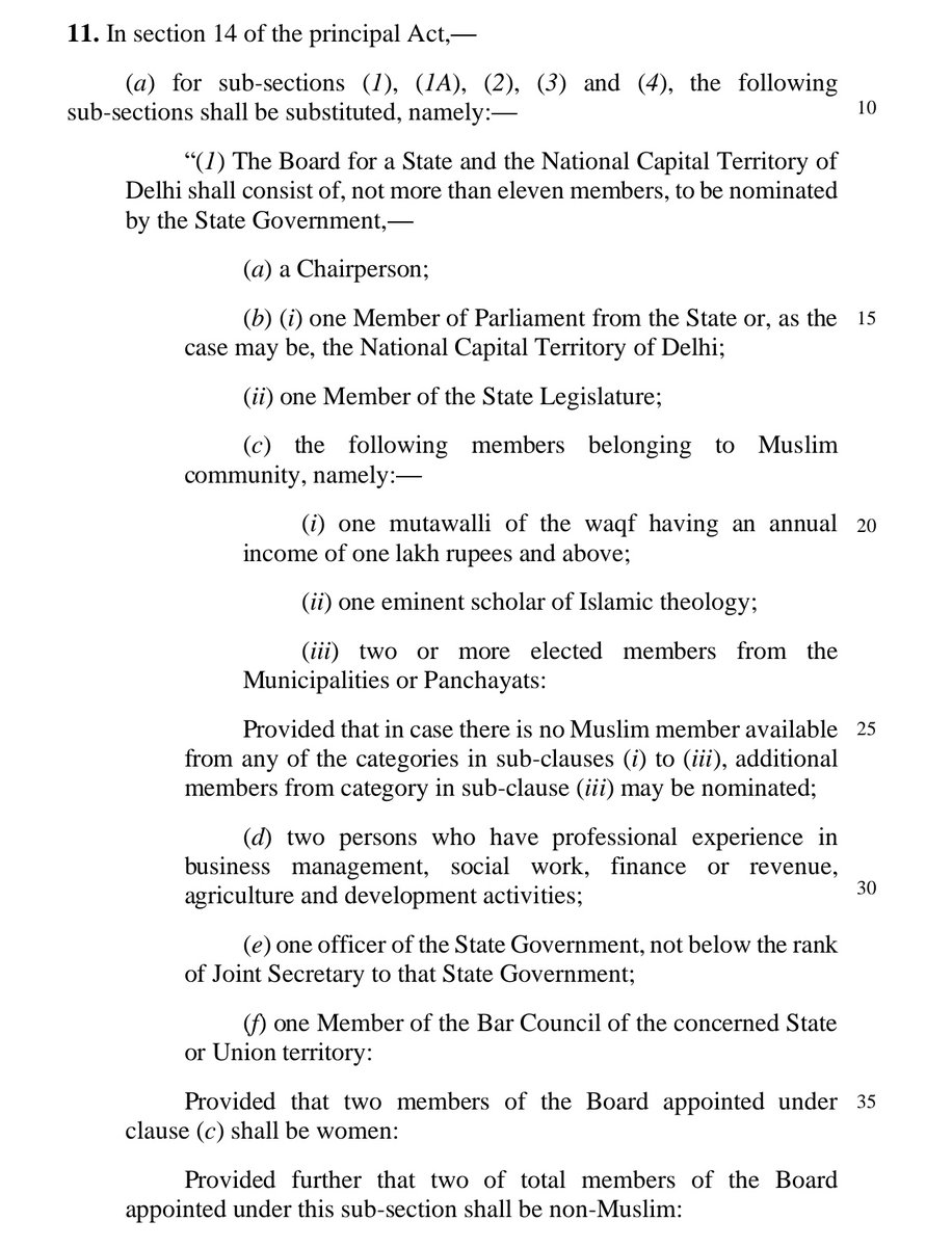 PalodeAdil's tweet photo. Amendment to Waqf Act proposes inclusion of non-Muslims and Muslim women in Waqf boards

#Waqf #WaqfBoardAct https://t.co/dcTNDga0ll