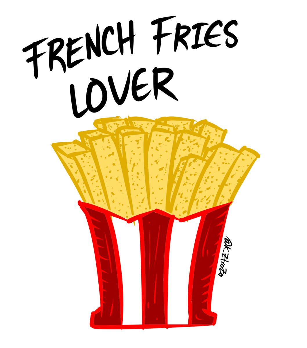 ztrozo's tweet photo. Uffff some delicious French fries.

#papitas #papas #dibujo #ilustración #comisiones #arte #artista #art #frenchfries https://t.co/QyNubjvjUj