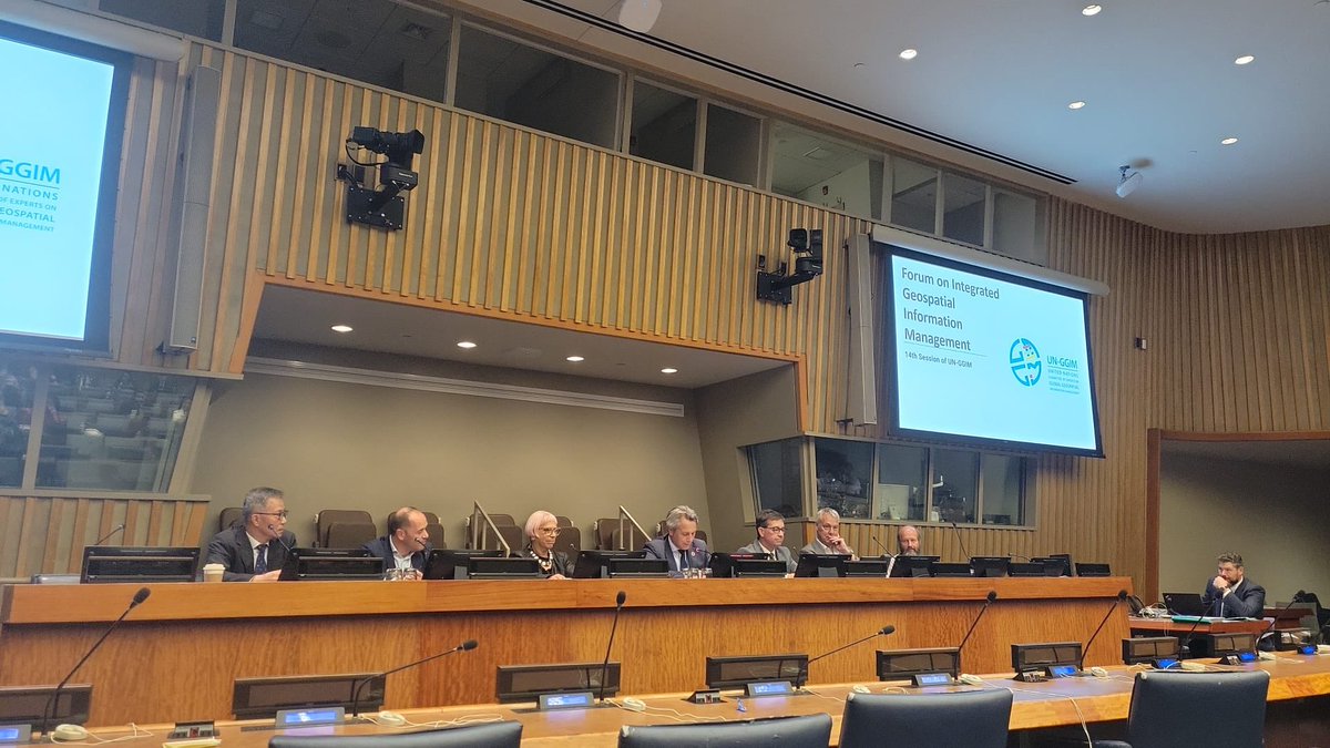 UNGEGN was pleased to contribute to the Forum on Integrated Geospatial Information Management: Strengthening Our Global Geospatial Information Community at #unggim.  Great that the #geospatial community recognises the importance of #geonames 🌍