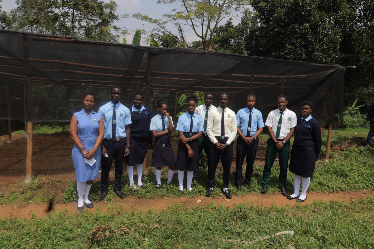 TreescapeOrg's tweet photo. The #GreenClub leadership was also instituted and will support in managing a thriving 25,000-seedling nursery bed for skilling purposes with expert guidance from @LubowaRotary Club. Students will also gain essential forestry skills and make a tangible impact.
#BeyondTreePlanting https://t.co/6fEL5I1iIJ