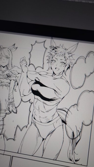 りゃいあん描くの楽し〜〜☺️ 