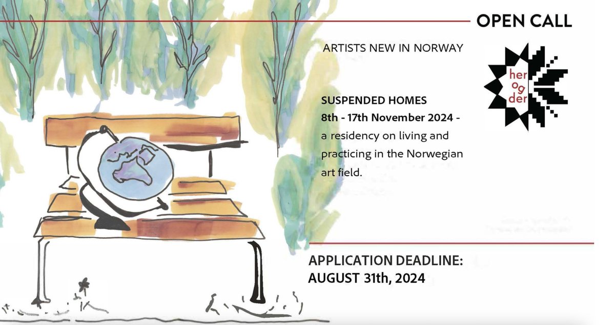 Posting this in case anyone I know is interested! (link here:
herogder.org/?fbclid=IwY2xj… ) #artist #Residency #Norway