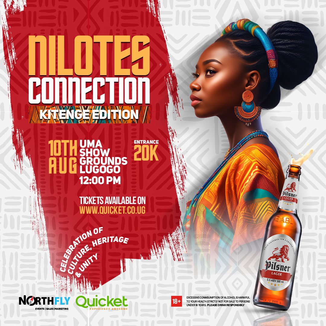InfluencerRoyUg's tweet photo. Is your outfit ready

#NilotesConnection24 https://t.co/63NG6ntMPb