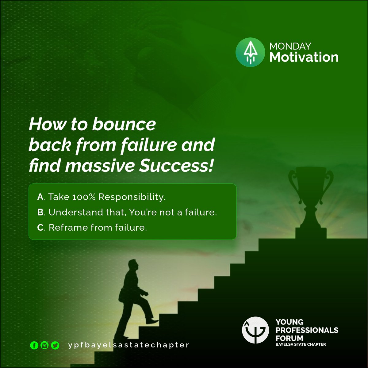 JOBBLESSED2's tweet image. 2023 Archive  Flyer design for YPF

Need a creative branding or visuals that will attract your target Audience to your business? Send a Dm or email: egberisblessed@gmail.com 

#design #Graphicdesign #creative #flyerdesign #flyer #CreativeDesign 
#socialmediabusiness  #joboffer