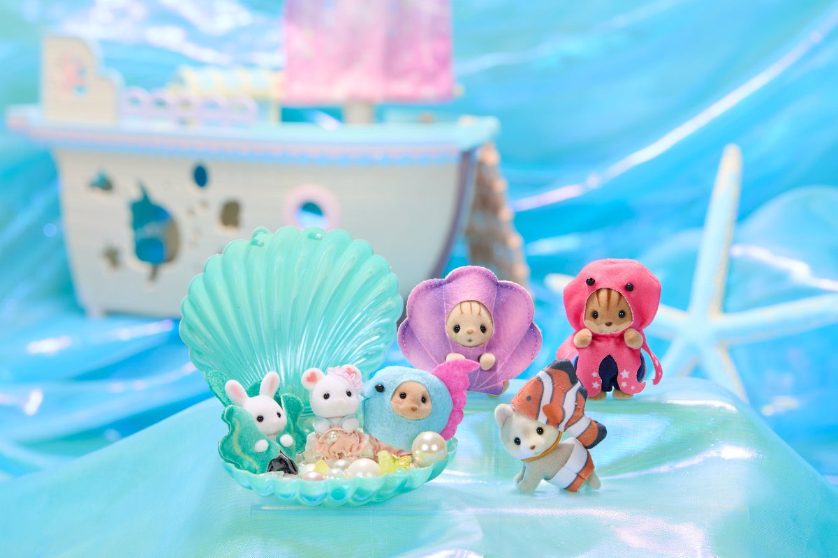 ซองสุ่มซิลวาเนี่ยนคอลใหม่เป็นน้องปลาาาโง้ยน่ารักมากก