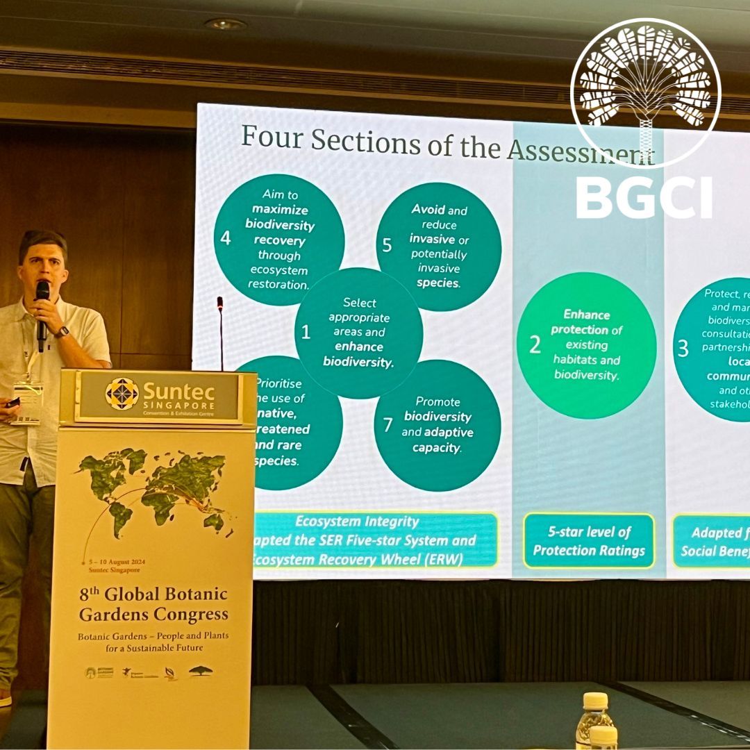 bgci's tweet photo. We also have a number of workshops running each day at #8GBGC. Day 1 was about our TGBS project that has progressed this year. The workshop was hosted by BGCI's Paul Smith & project partners.
#GlobalConservationNetwork #TheGlobalBiodiversityStandard #ConservationTraining https://t.co/z9ARvnxjUw