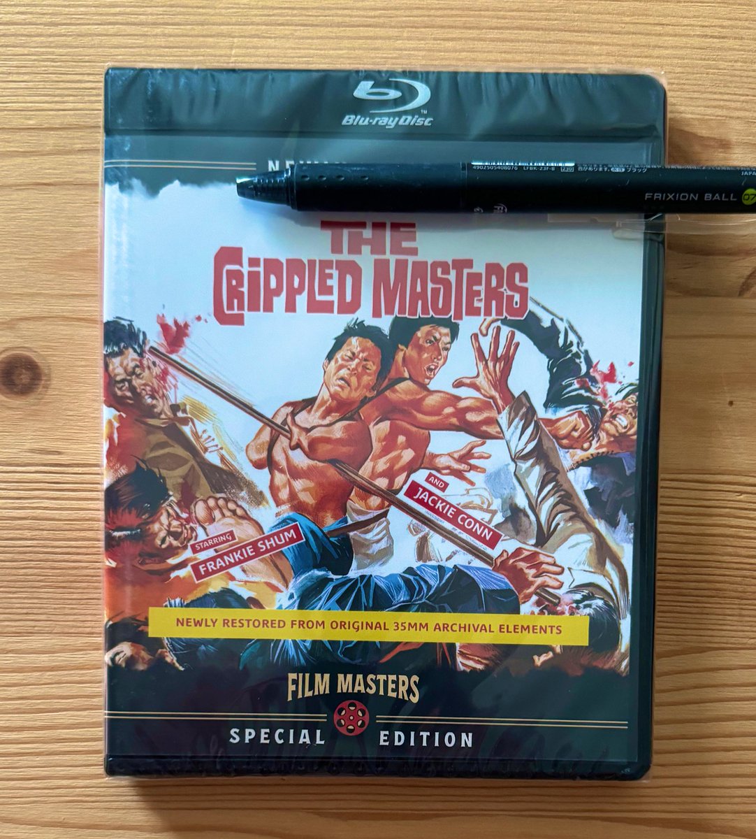 tamatebaco99's tweet photo. #THECRIPPLEDMASTERS
#ミラクル・カンフー阿修羅
#ビデオマーケット
#VIDEOMARKET
「やればできる!」
いつか出逢えるだろうと思い続けた『ミラクル・カンフー/阿修羅』
Blu-rayビデオマーケットさまにてお迎え致しました。初回即完売。次回販売をお待ちの同志の方はどうぞご予約を☆( ´∀`) https://t.co/EGlsog3bsv