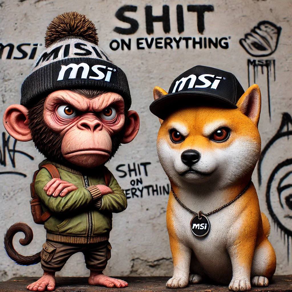 Monkey_Shit_inu's tweet photo. Let’s hype things up and Run a #Giveaway  for some Fun Engagement!

💩3 random winners $50 each 💩
Winners will be selected in 72 hours !

Rules
1- follow us
2- type $MSI #shitoneverything 
3- Tag 2 Friends https://t.co/D8rI6T2IeH