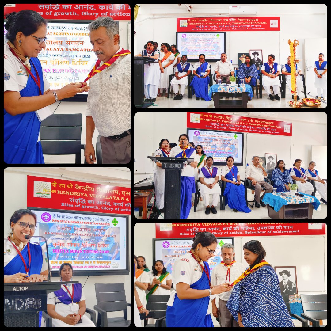 kvsaptvpm's tweet photo. "Glimpses from the Inaugural function of Tritiya Sopan Testing Camp 2024

#TritiyaSopanTestingCamp2024 #InauguralFunction #Glimpses #SkillBuilding #GrowthMindset #Certification #LearningOpportunity #Networking
@KVS_HQ 
@KVSROErnakulam 
@EduMinOfIndia https://t.co/xG6wSTBCc4