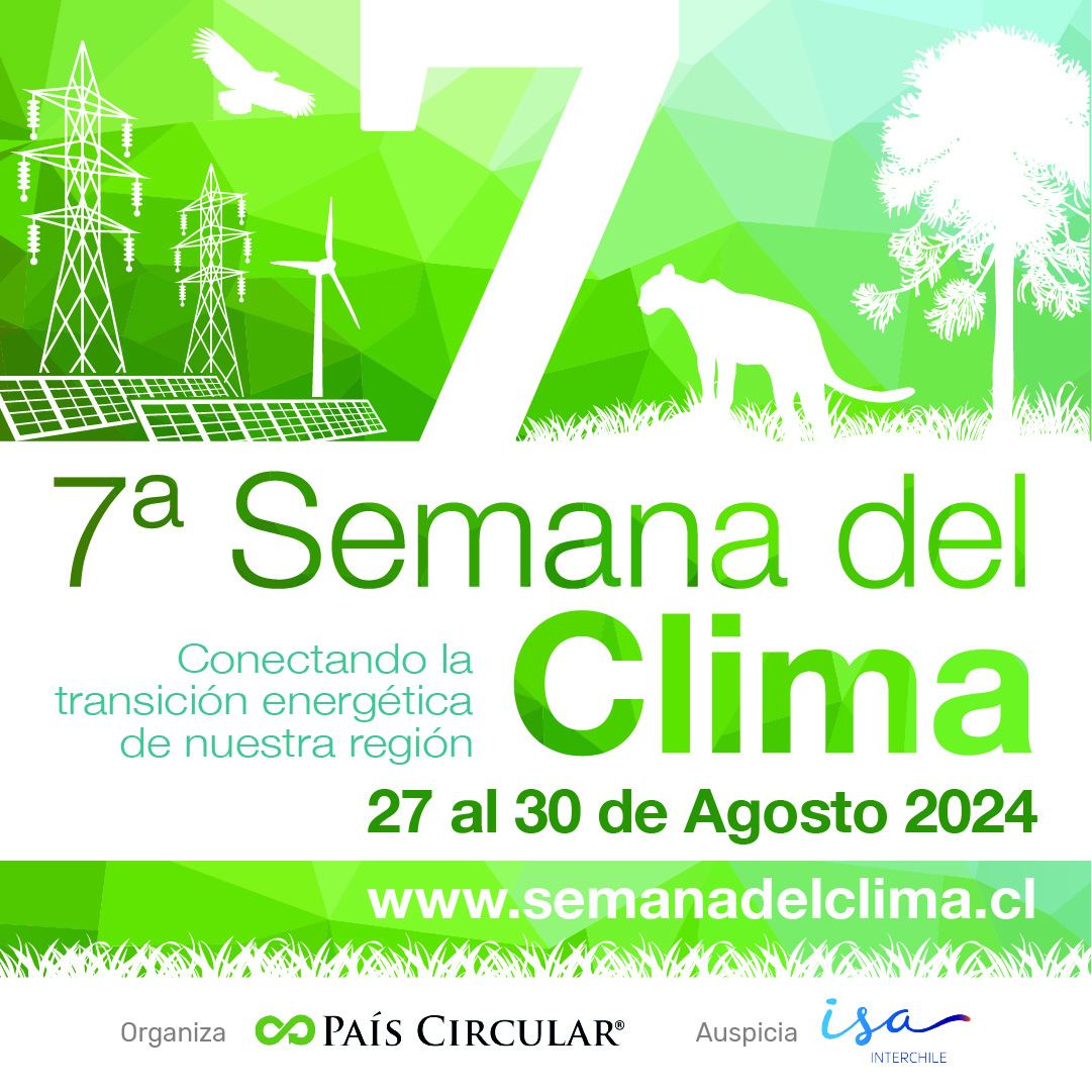 PaisCircular's tweet photo. 🌍✨ ¡Reserva la fecha para la Séptima Semana del Clima! ✨🌍⁠

🌟 ¡Únete y conecta con la transición energética de nuestra región! 🌟⁠
⁠
🔗 https://t.co/W7ng72szSd⁠
⁠
#ISAInterChile #SemanaDelClima #Sustentabilidad #CambioClimático #AcciónPorElClima #ReservaLaFecha https://t.co/JrgEKioYNj