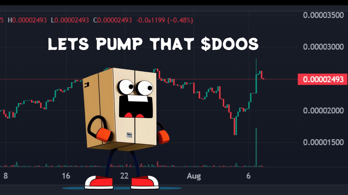 GM $DOOS FAM 📦☕️

While the markets were dumping
DOOS was pumping!!

#memecoin