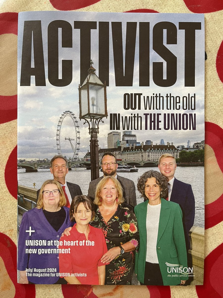 Turmaine's tweet photo. Delighted to grace the cover of @unisontheunion’s #Activist magazine, together with fellow new intake MPs, at an event discussing the impact of @UKLabour’s #NewDealForWorkingPeople. https://t.co/2uWKaJbGJw