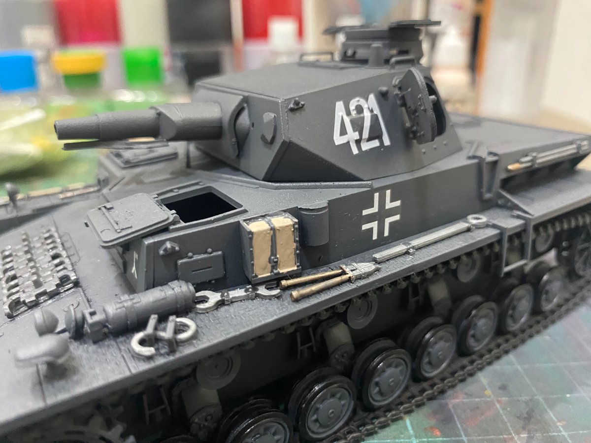 njmahangar01's tweet image. Almost Complete #afvmodel #tamiya #panzeriv #plamo
