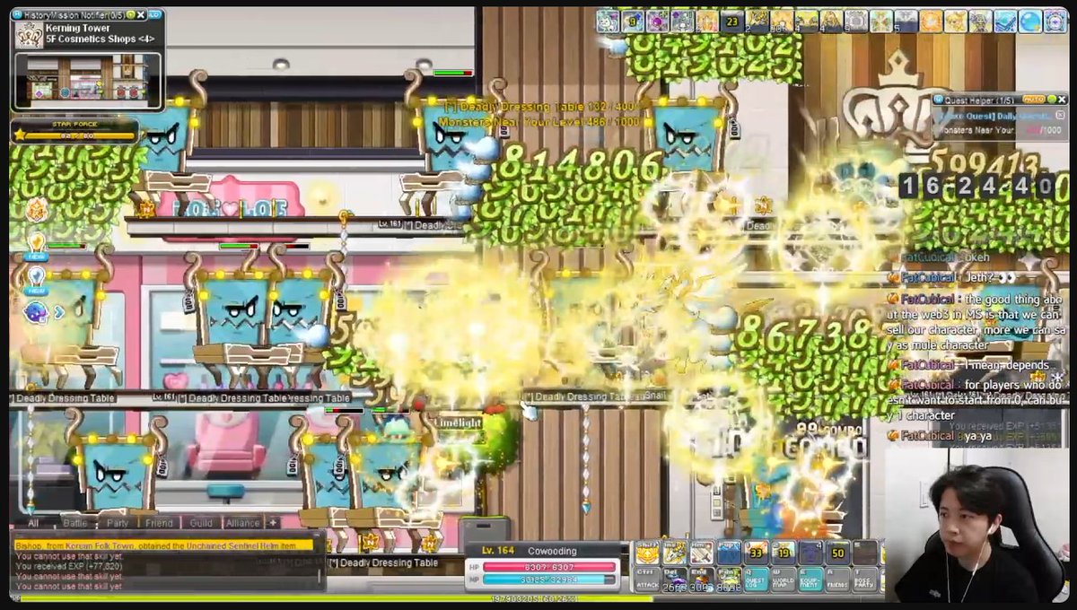 FatCubical's tweet image. The day has finally arrived, and we have witnessed the MapleStory N gameplay on Discord and YouTube! Thank you sir @cowooding for showing us the MapleStory N livestream gameplay to us non-tester players can know what it looks like~!

@MaplestoryU
#MapleStoryUniverse #MapleSpread