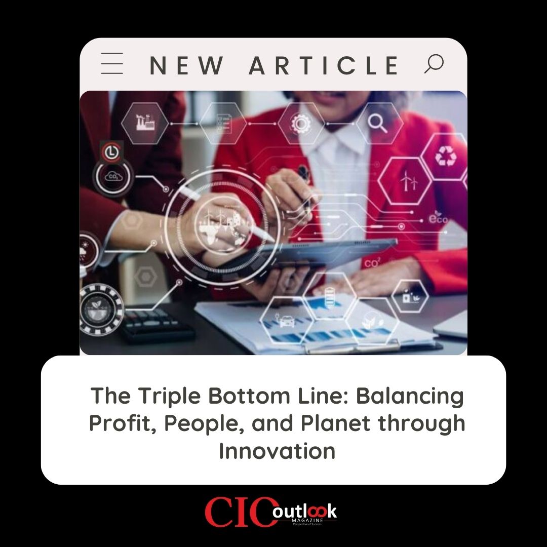 Ciooutlook_mag's tweet image. The Triple Bottom Line: Balancing Profit, People, and Planet through Innovation

For more details : shorturl.at/vzbMN

#TripleBottomLine
#Sustainability
#BusinessInnovation
#CorporateResponsibility
#SustainableBusiness
#ProfitPeoplePlanet