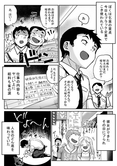 (サンプル)童貞を甘く見ていたJKネコが犯される漫画です❤ 