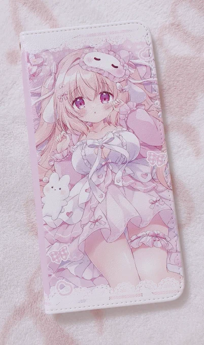 FANBOXのでかでかうさぎプラン6ヶ月継続プレゼントのチケットホルダー届いてとても可愛い 