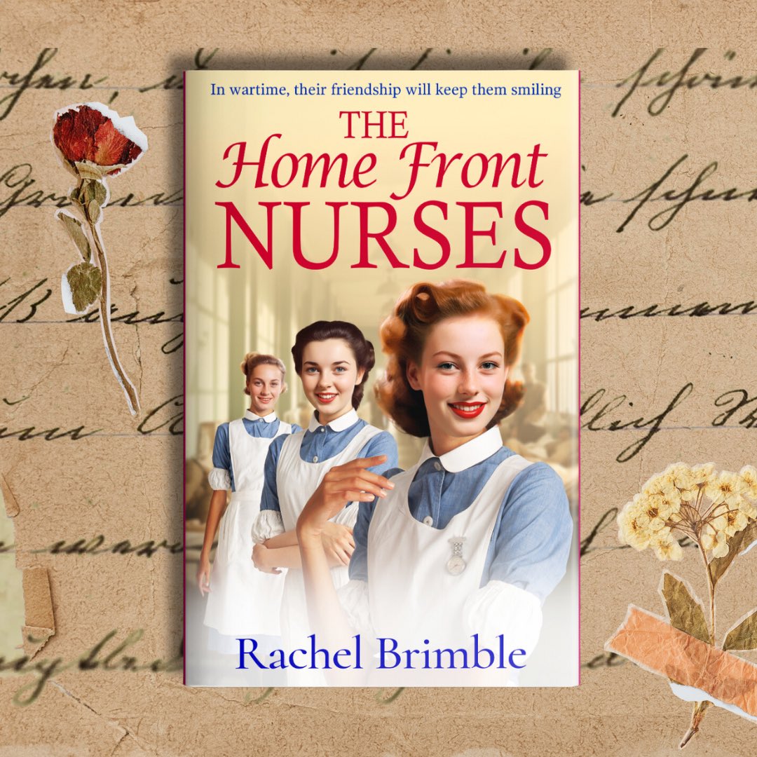 RachelBrimble's tweet photo. **OUT TOMORROW** #HistoricalFiction #WWII 
‘A sweet &amp; enticing war time story for anyone missing Call the Midwife….’ 5 stars Netgalley
Introducing fabulous friends &amp; newly qualified nurses Sylvia, Freda &amp; Veronica - there could be trouble ahead…
LINK: https://t.co/1yhoO4lNCR https://t.co/rRo2AxmjXS