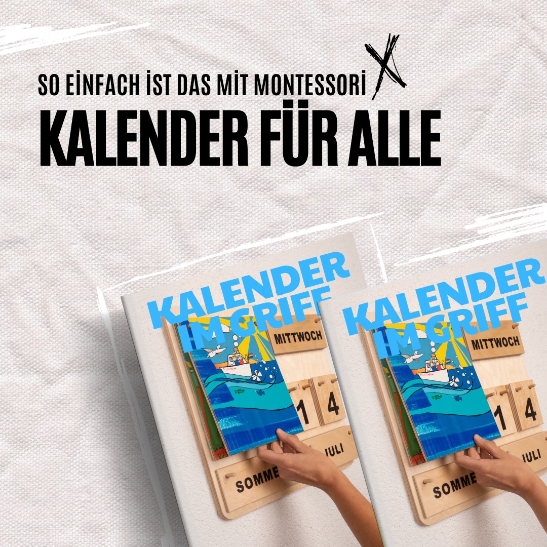Gratis eBook: Umfassende Anleitung zu den #Montessori #Kalendern. So nutzt du das Material noch besser!t1p.de/Montessori-Kal… #montessorishop #kindergarten #lernen