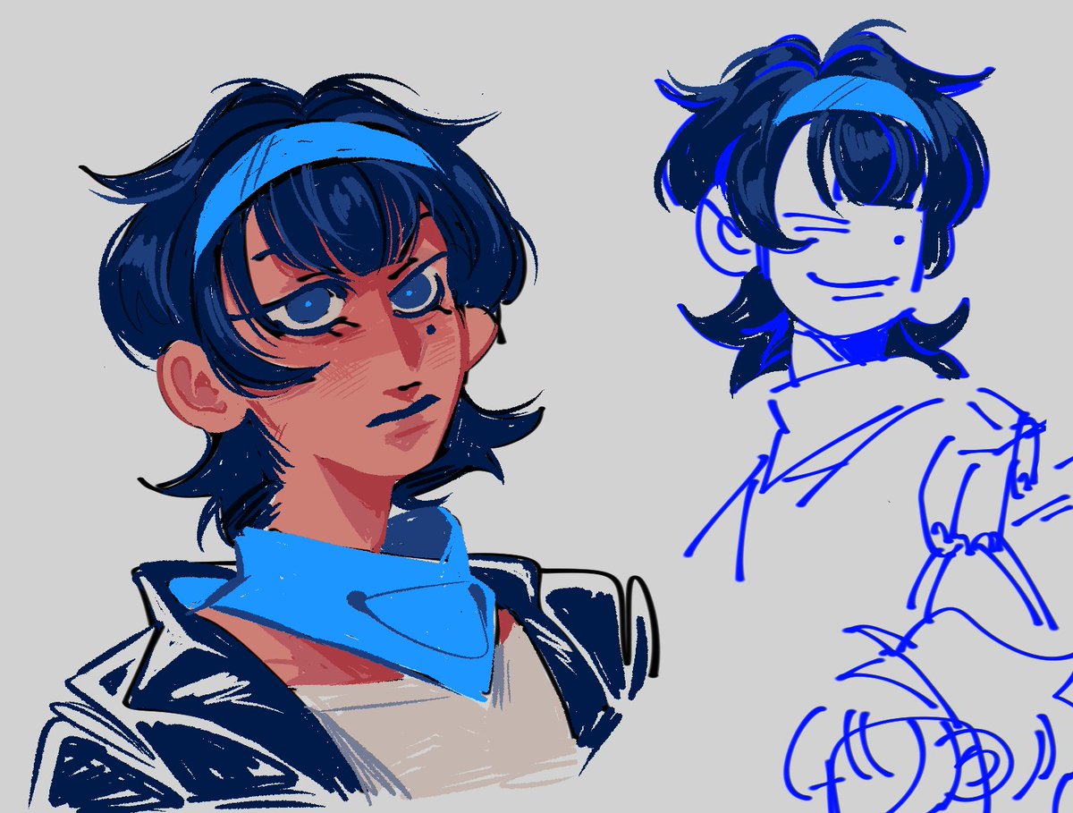 CUE_BIT's tweet photo. found a lot of cedie's early concept art from late 2023 - early january!! her appearance has stayed pretty consistent overall but her hair got A LOT shaggier since then
#augustends #augustendsgame https://t.co/n3r5p3raOG