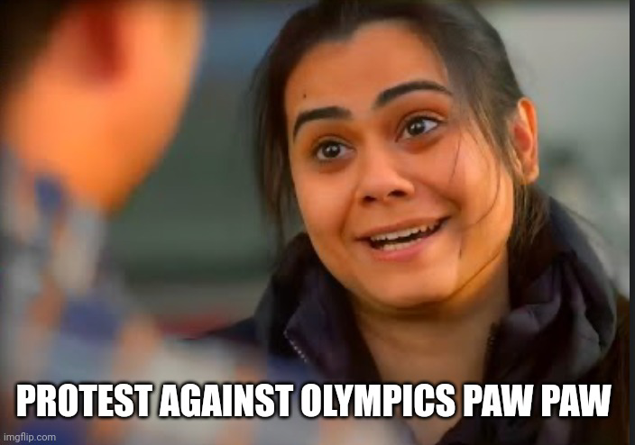 ChekrishnaCk's tweet photo. Paw Paw can stop the wars but can't protest against Olympics in #Phogat_Vinesh issue 

Justice to Vinesh Phogat 

Boycott Olympics 

#VineshPhogat https://t.co/YIzerTV23S