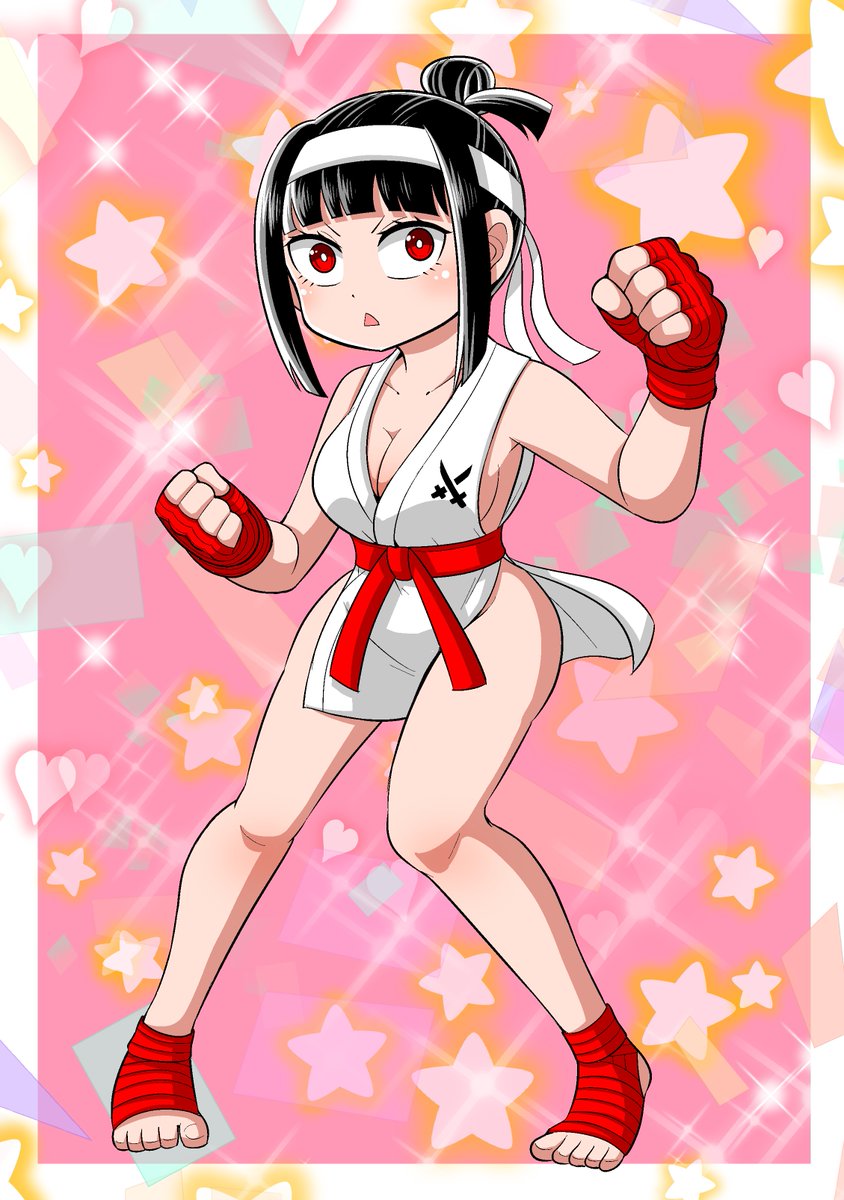 巫女ッチが剣士ではなく拳士にジョブチェンジしたようです♪ 「逃げ